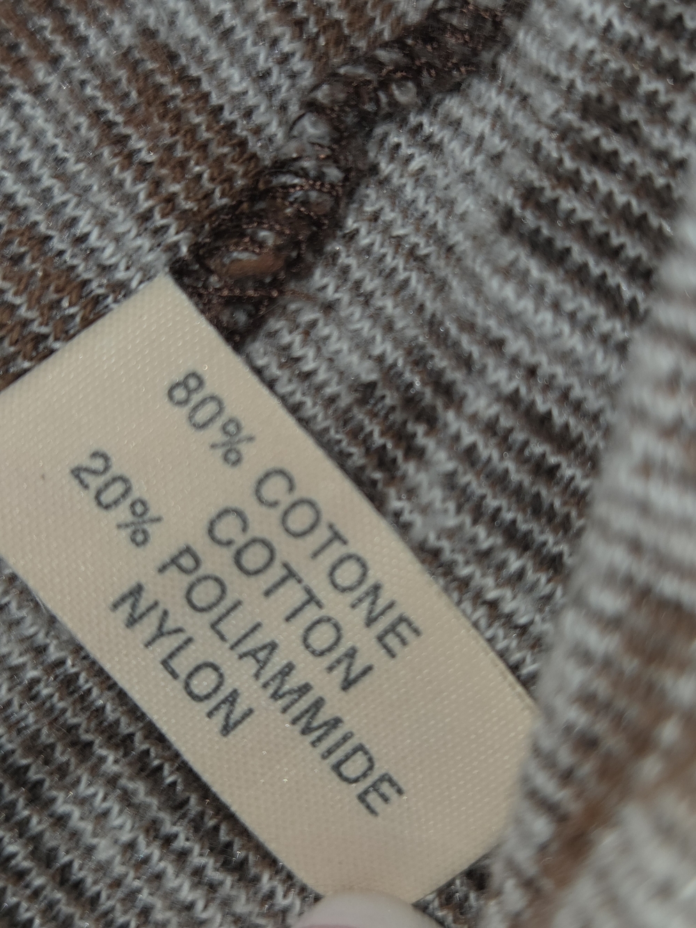 FENDI Zucca polo shirt size:44 Short sleeve shirt brown - Picture 8 of 9
